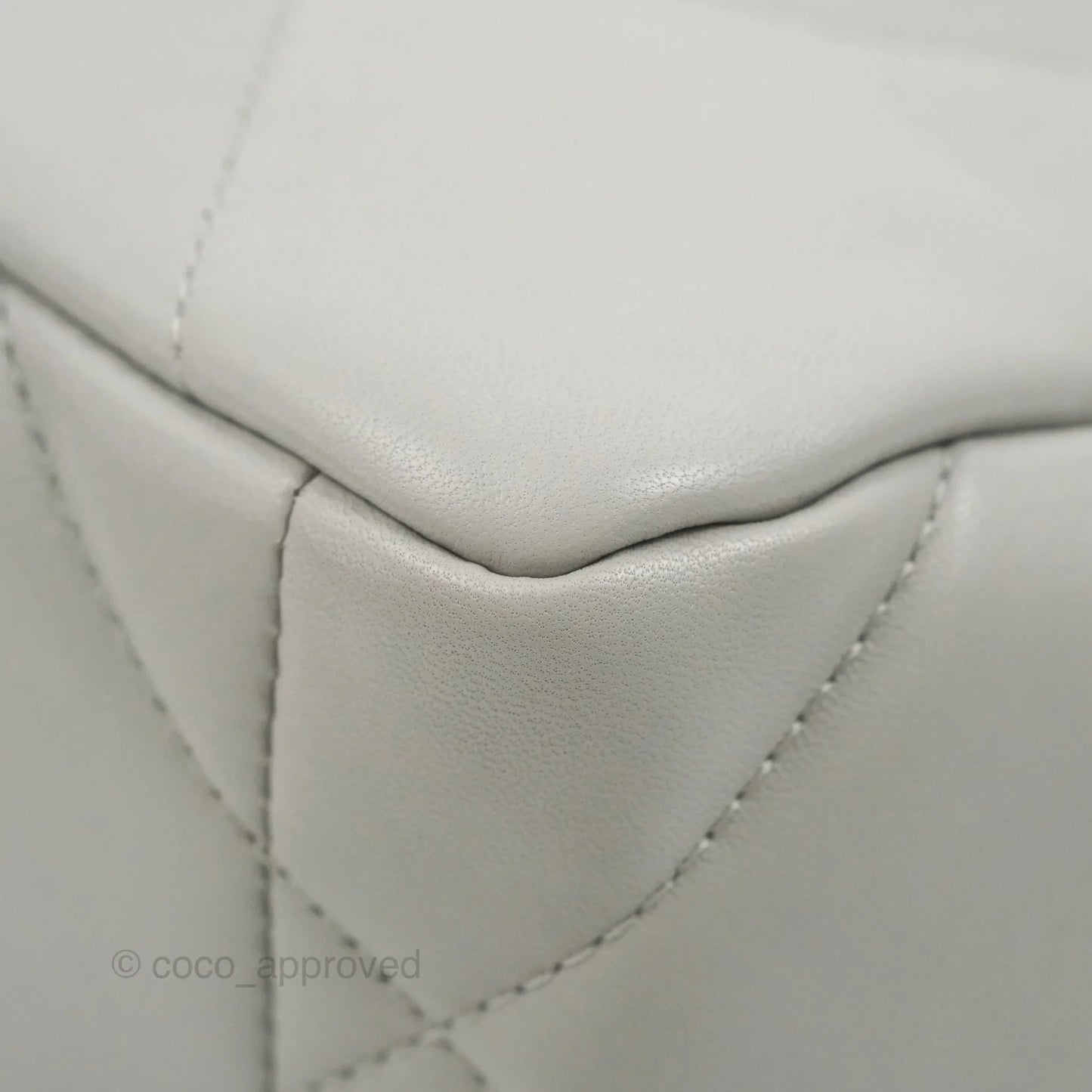 Chanel 19 Small Grey Lambskin Mixed Hardware