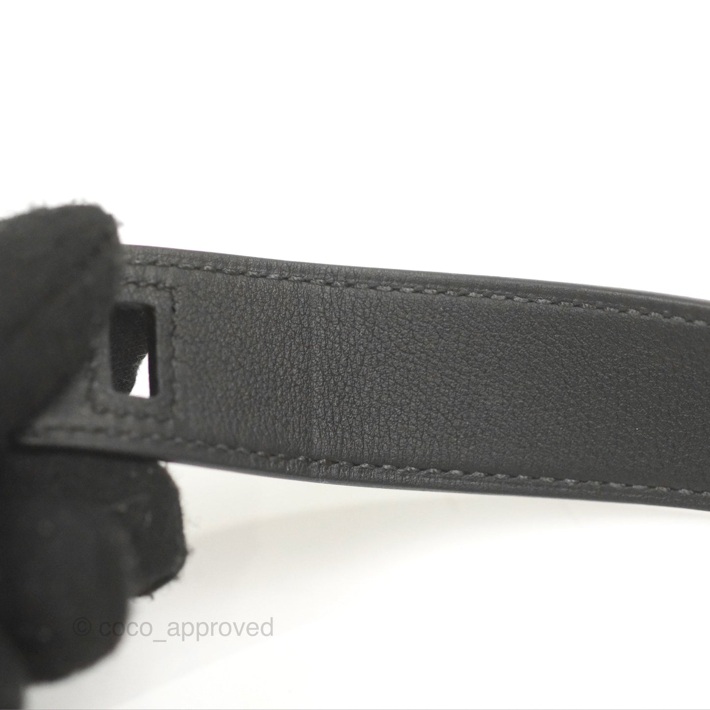 Hermès Kelly Twist Bracelet Swift Black Palladium Hardware