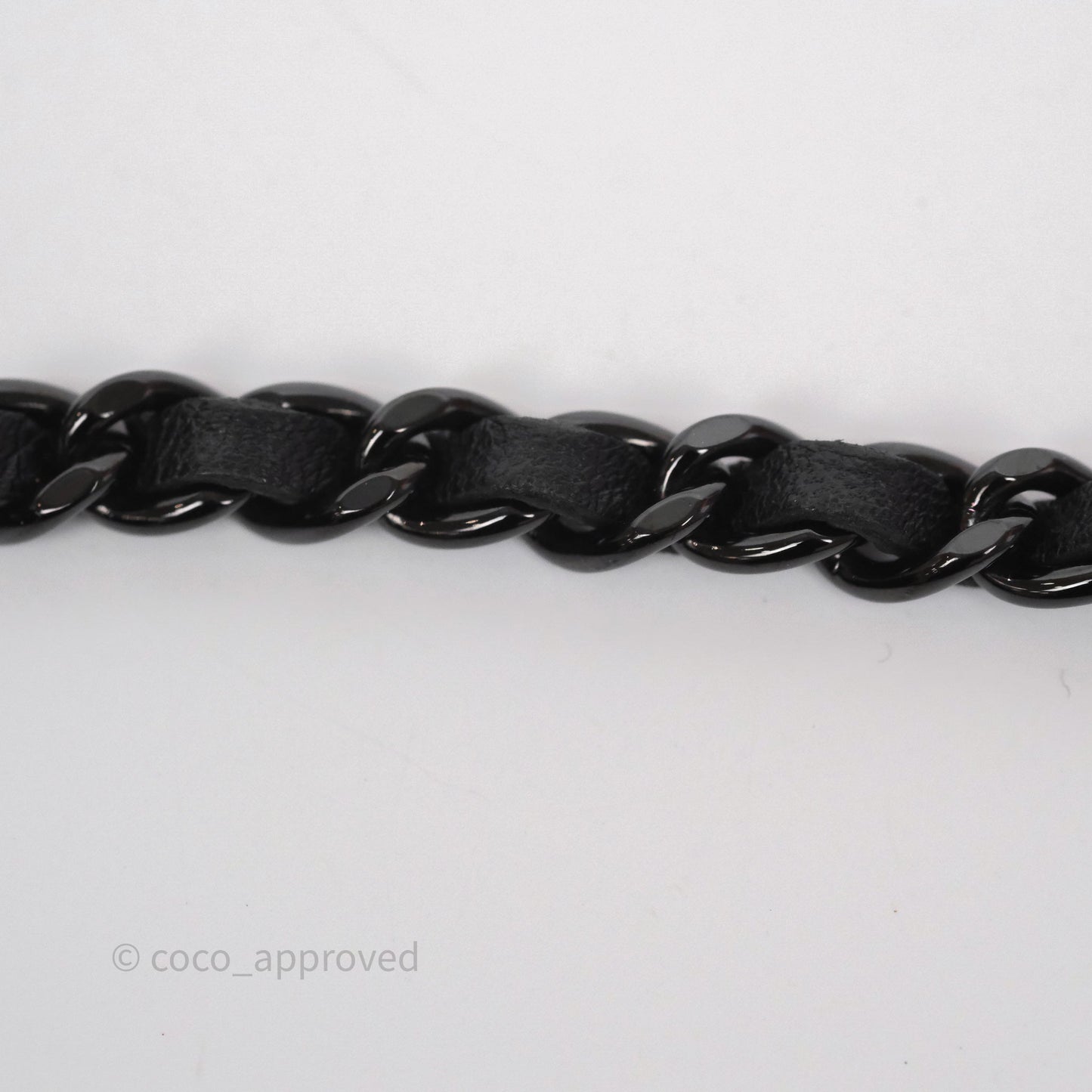 Chanel Boy Double Zip Clutch On Chain So Black Lambskin