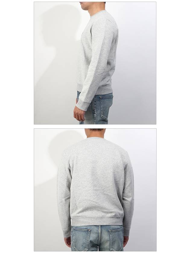 Luxury Saint Laurent Malibu Graphic Crew Neck Sweatshirt Grey