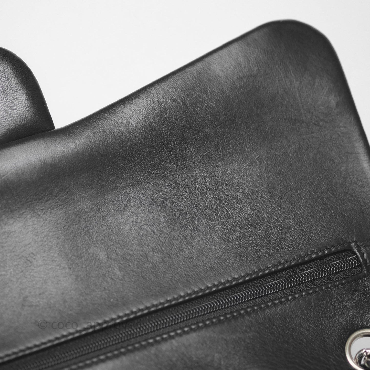 Chanel Jumbo Double Flap Black Lambskin Silver Hardware⁣⁣
