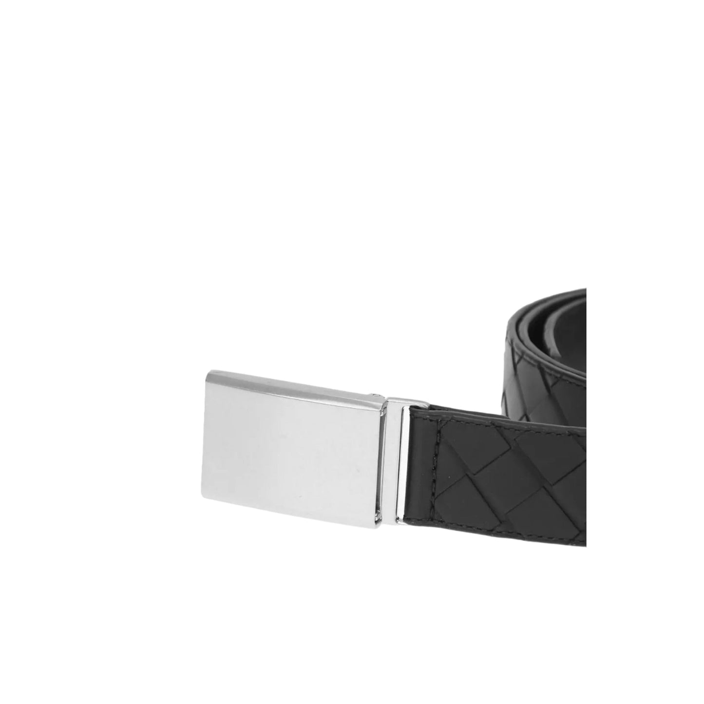 Luxury Bottega Veneta Intrecciato Woven Belt