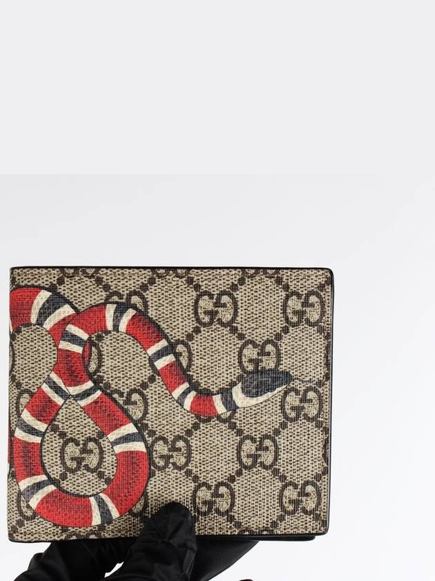 Luxury Gucci Trending 2025 Snake half wallet