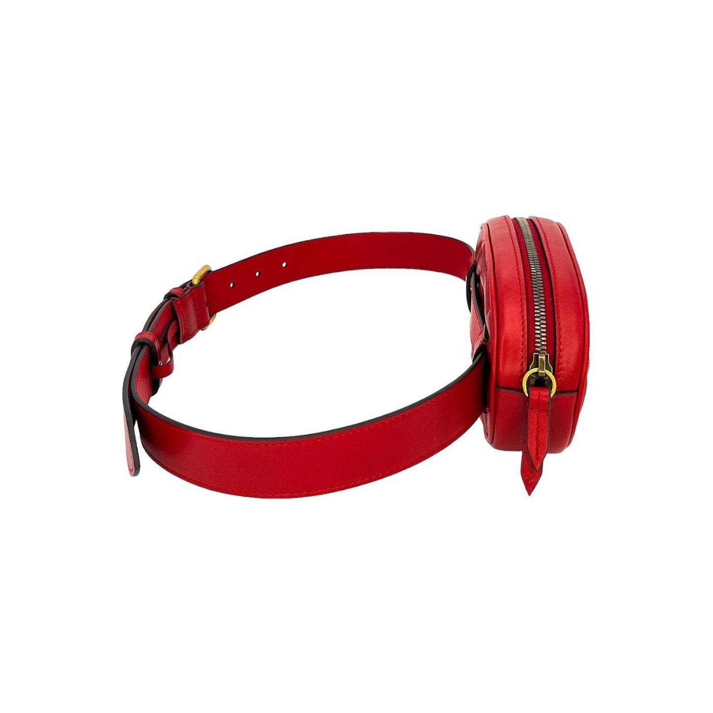 Luxury Gucci Marmont Matelasse Belt Bag