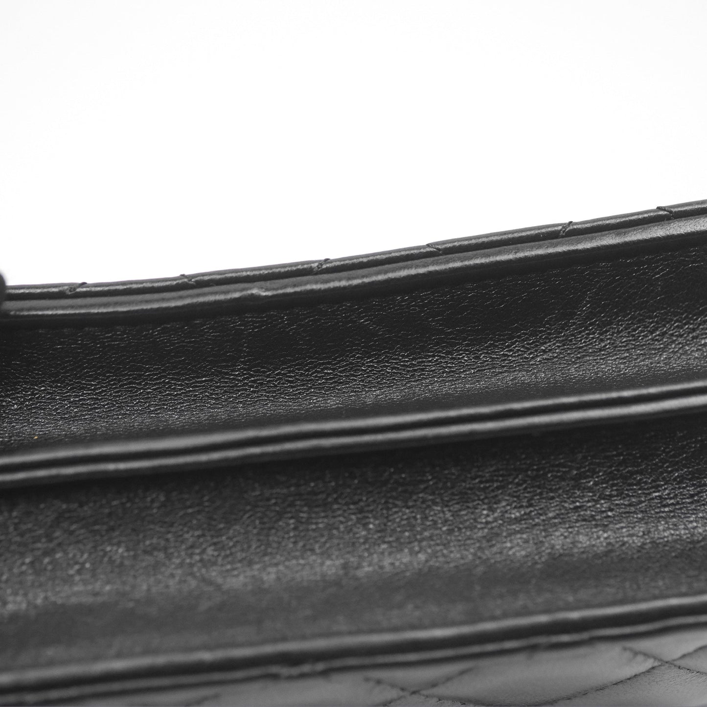 Chanel Mini Trendy WOC Black Lambskin Gold Hardware