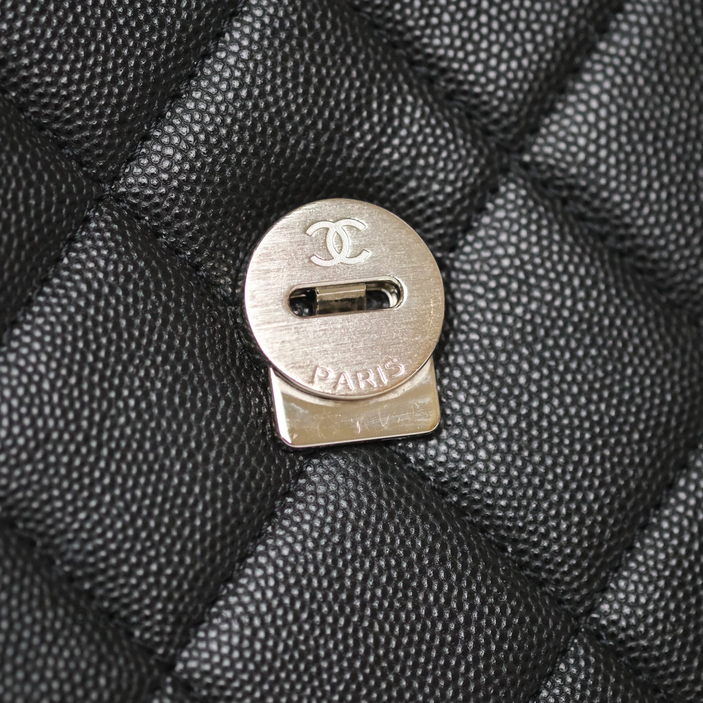 Chanel Quilted My Everything Medium Flap Bag So Black Caviar Incognito Hardware