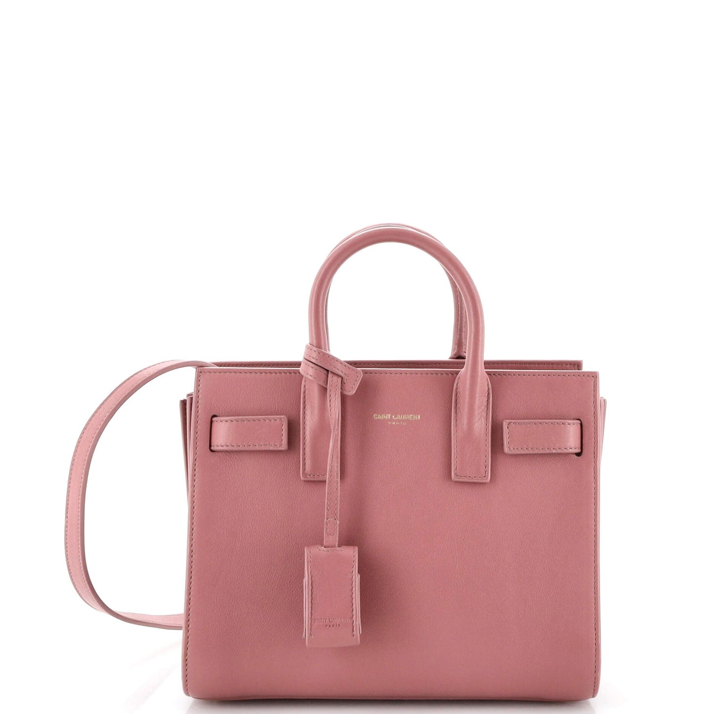Luxury Saint Laurent Sac de Jour Bag Leather Nano