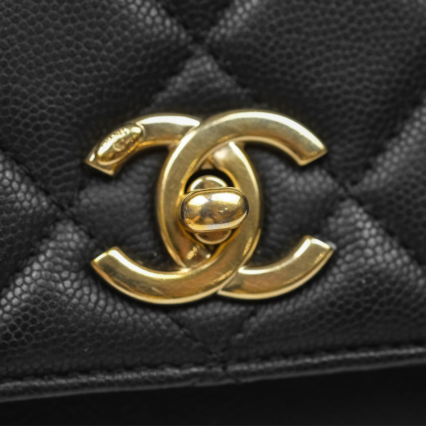 Chanel Quilted Small Business Affinity Flap Black Caviar Gold Hardware
