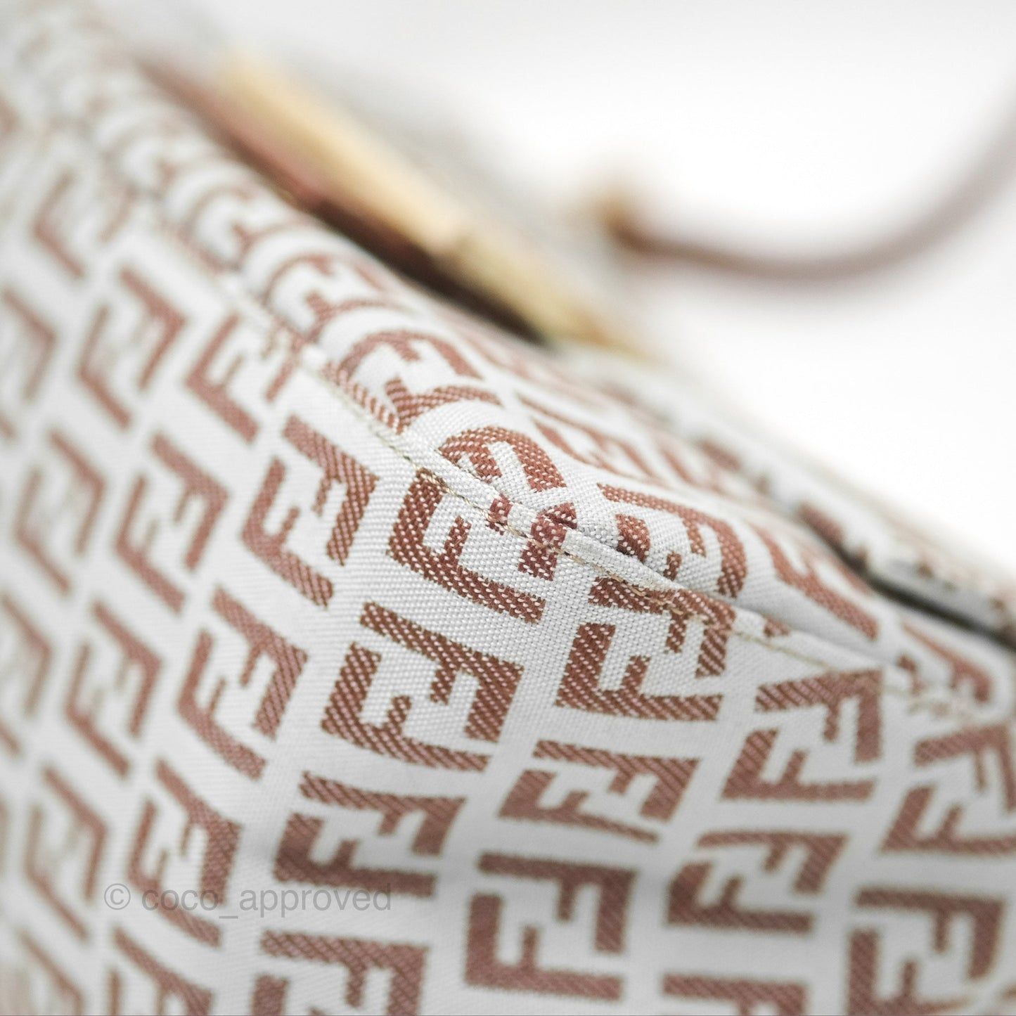Fendi Zucchino Mamma Baguette Bag
