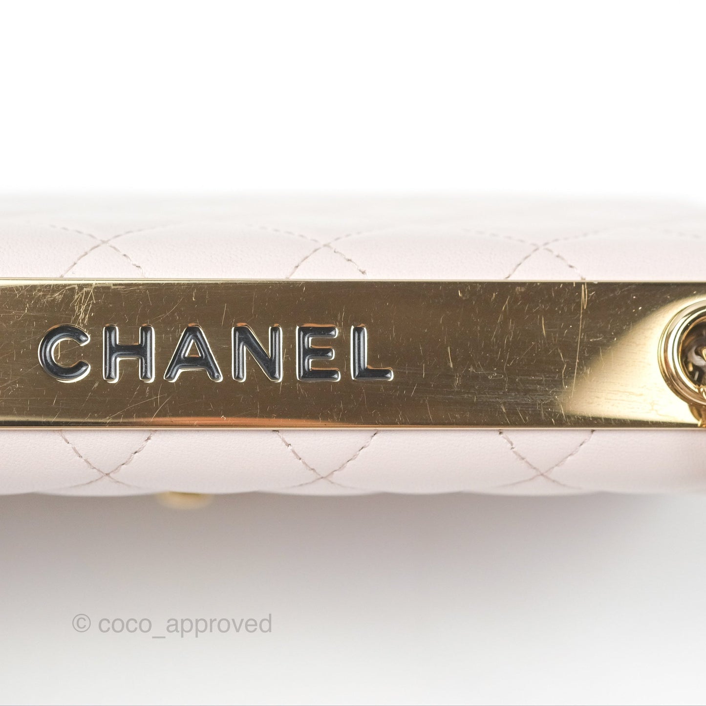 Chanel Trendy CC WOC Quilted Pink Lambskin Gold Hardware