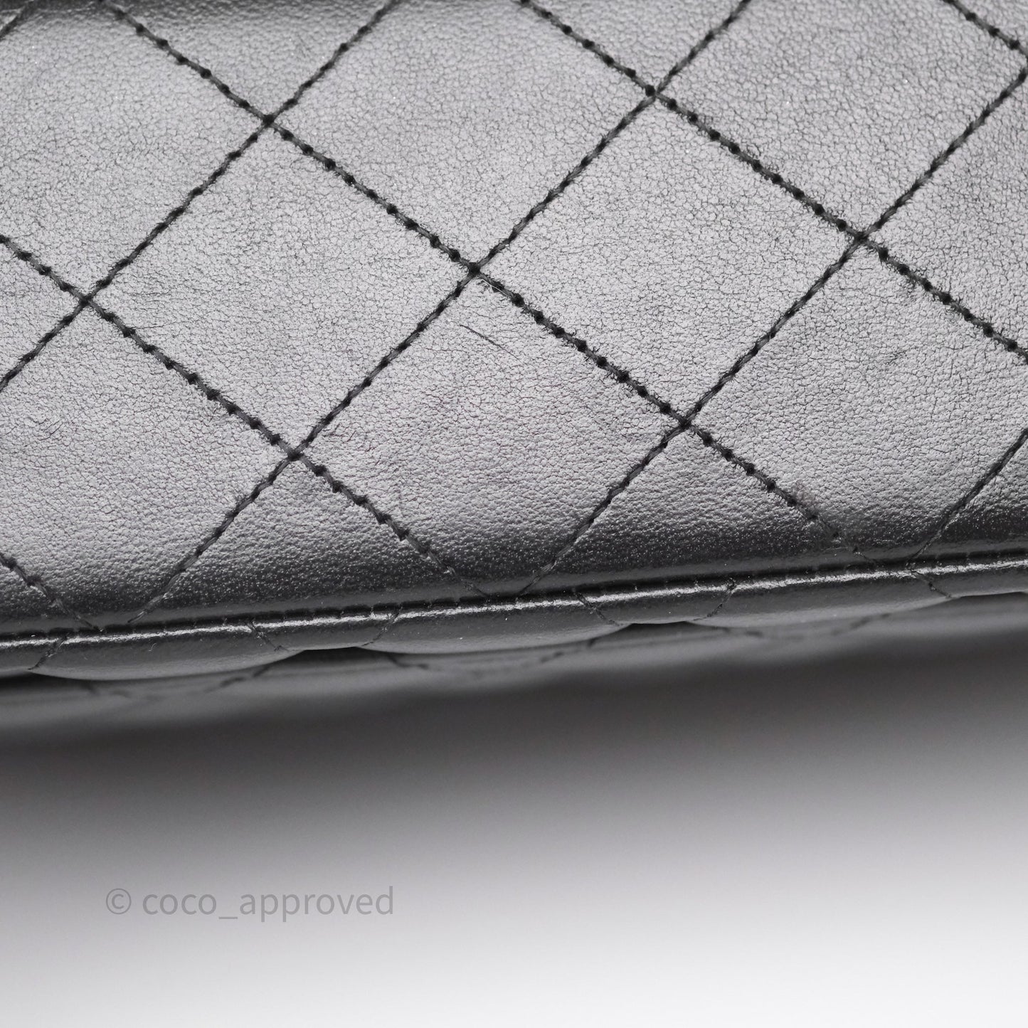 Chanel Small Classic Flap Quilted Black Lambskin Gold Hardware