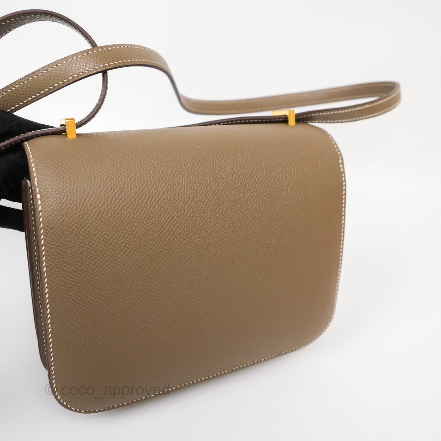 Hermès Constance Mini 18cm Mirror Etoupe Epsom Gold Hardware