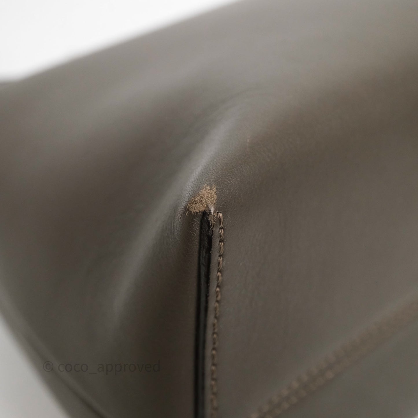 Fendi By The Way Medium Leather Satchel Dark Grey Bag