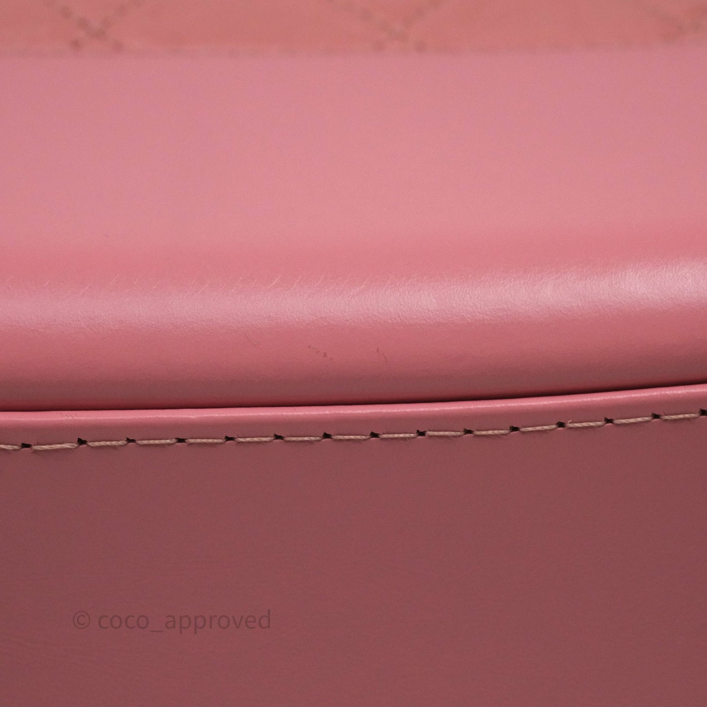 Chanel Large Gabrielle Hobo Pink Aged Calfskin Mixed Hardware 19S