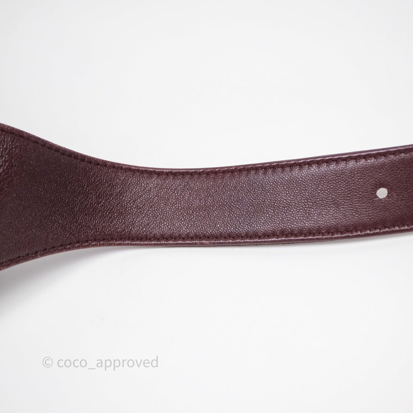 Miu Miu Bumbag Burgundy/Pink Gold Hardware