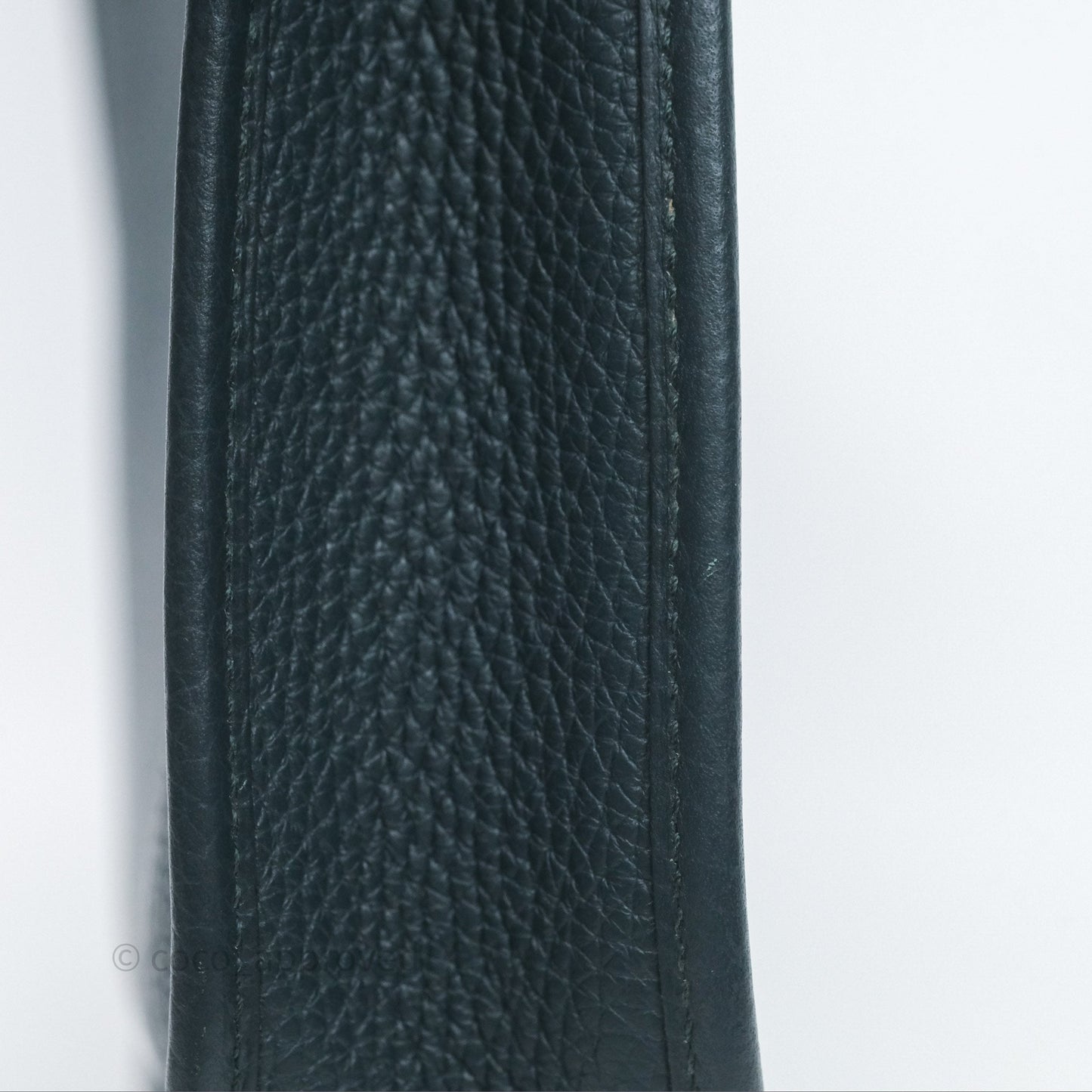Hermès Mini Evelyne 16 Vert Cypres 6O Clemence Gold Hardware