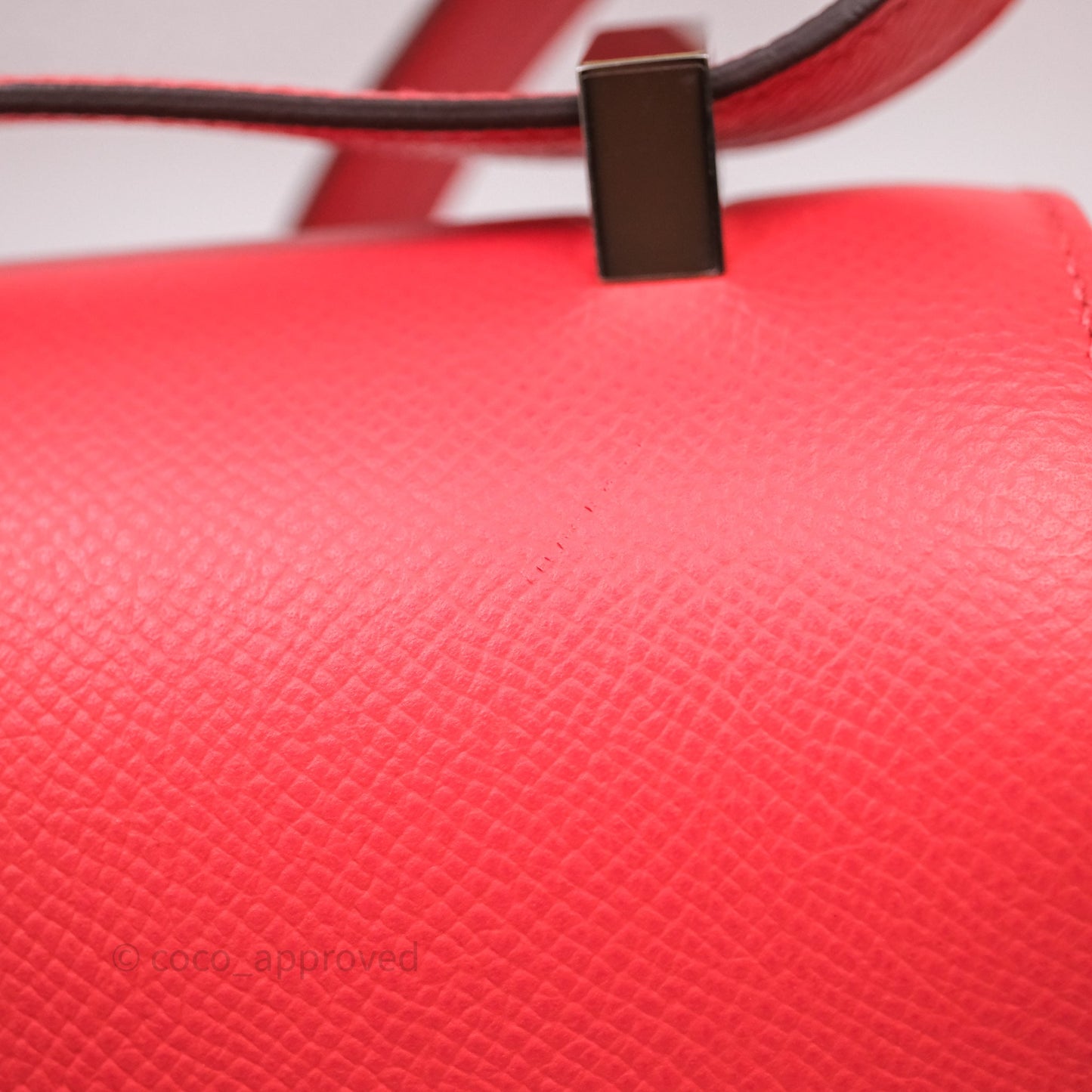 Hermès Constance 24 Rose Jaipur T5 Epsom Palladium Hardware