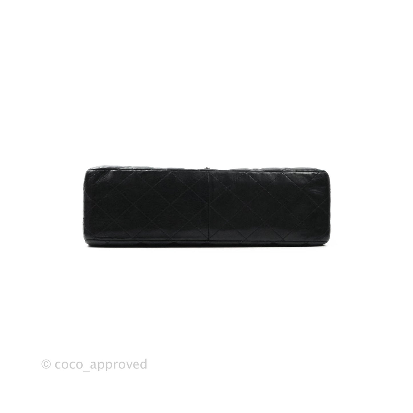 Chanel Jumbo Single Flap Black Lambskin Silver Hardware⁣⁣
