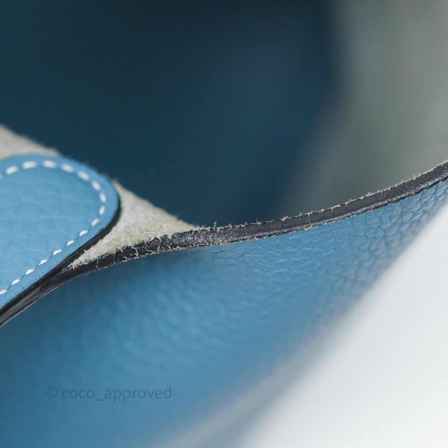 Hermès Picotin 18 Blue Jean 75 Clemence Palladium Hardware