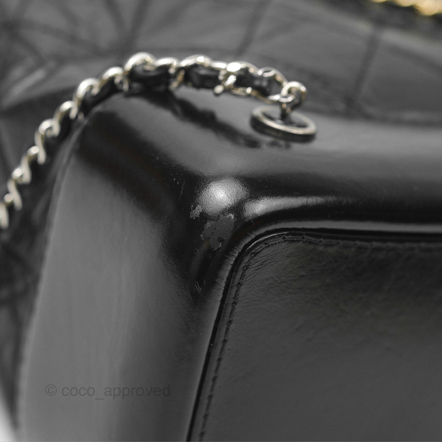 Chanel Small Gabrielle Backpack Black Aged Calfskin