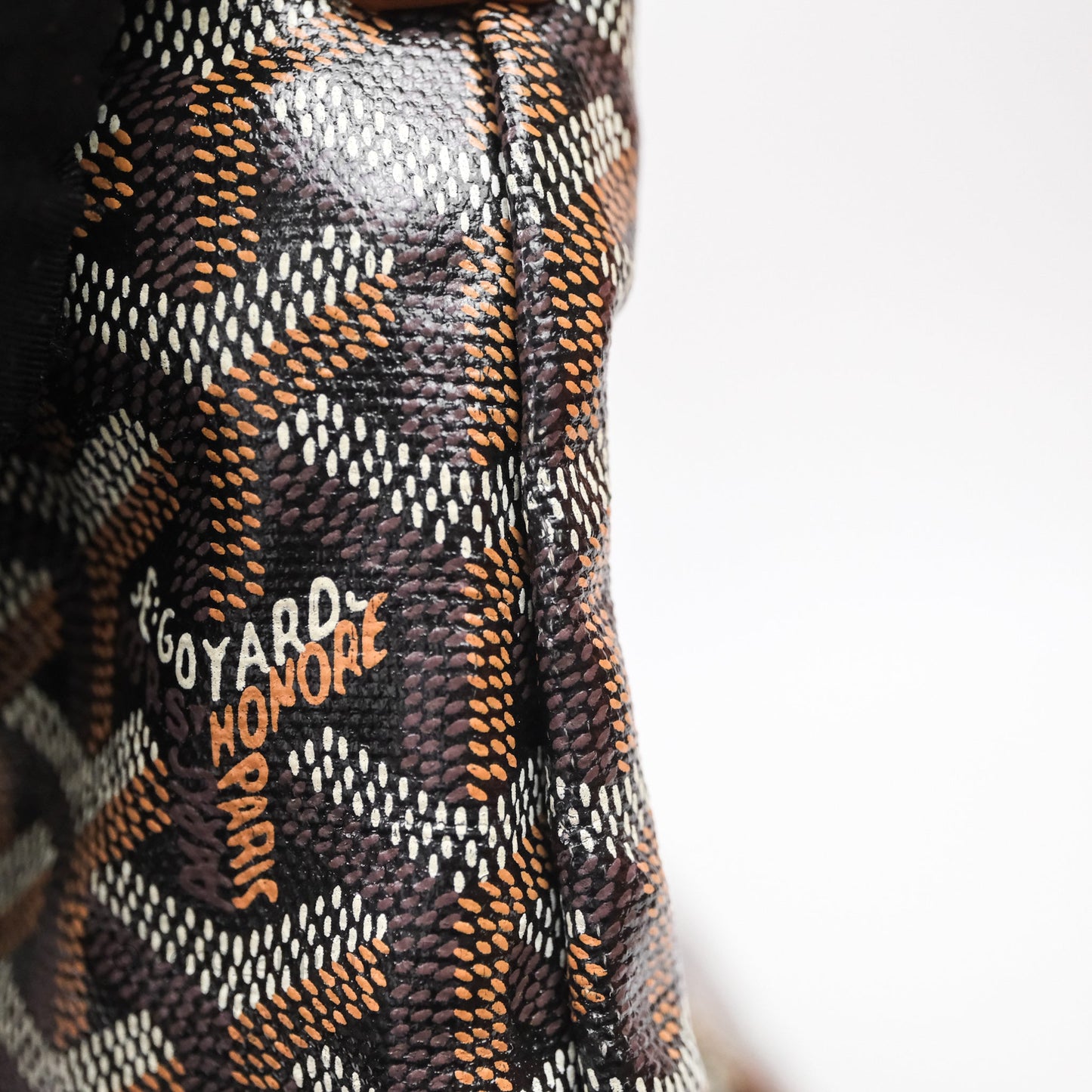 Goyard Bohème Hobo Bag Black & Tan
