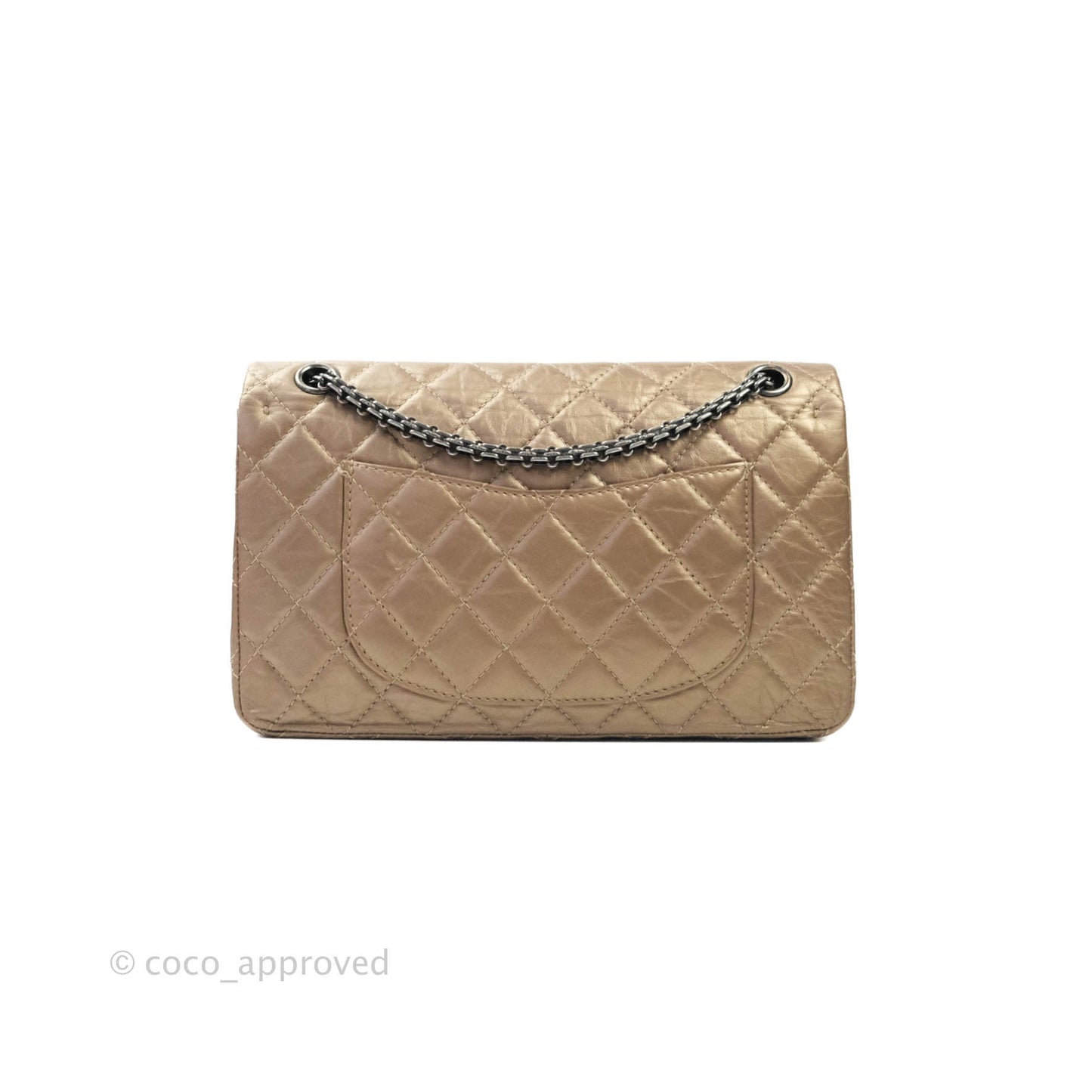 Chanel Reissue 226 Copper Calfskin Ruthenium Hardware