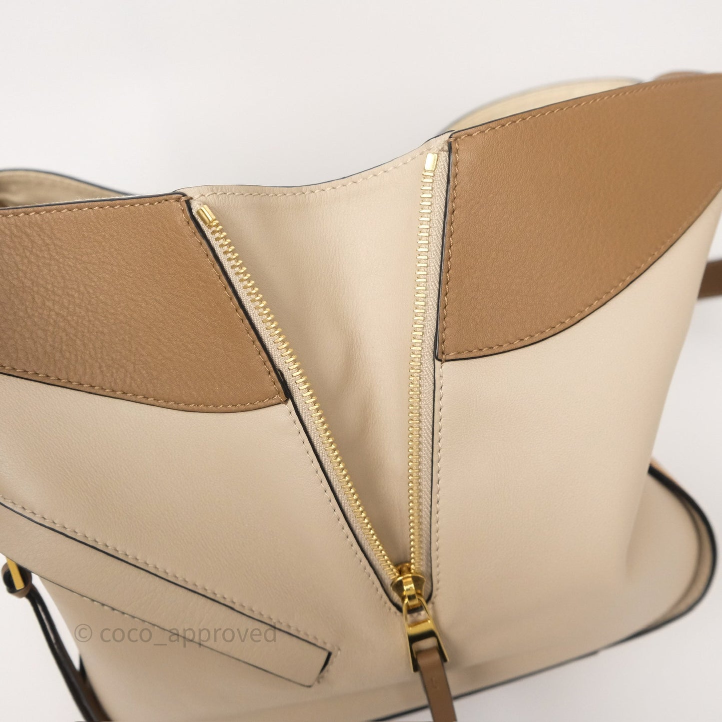 Loewe Small Hammock Shoulder Bag Tan Taupe