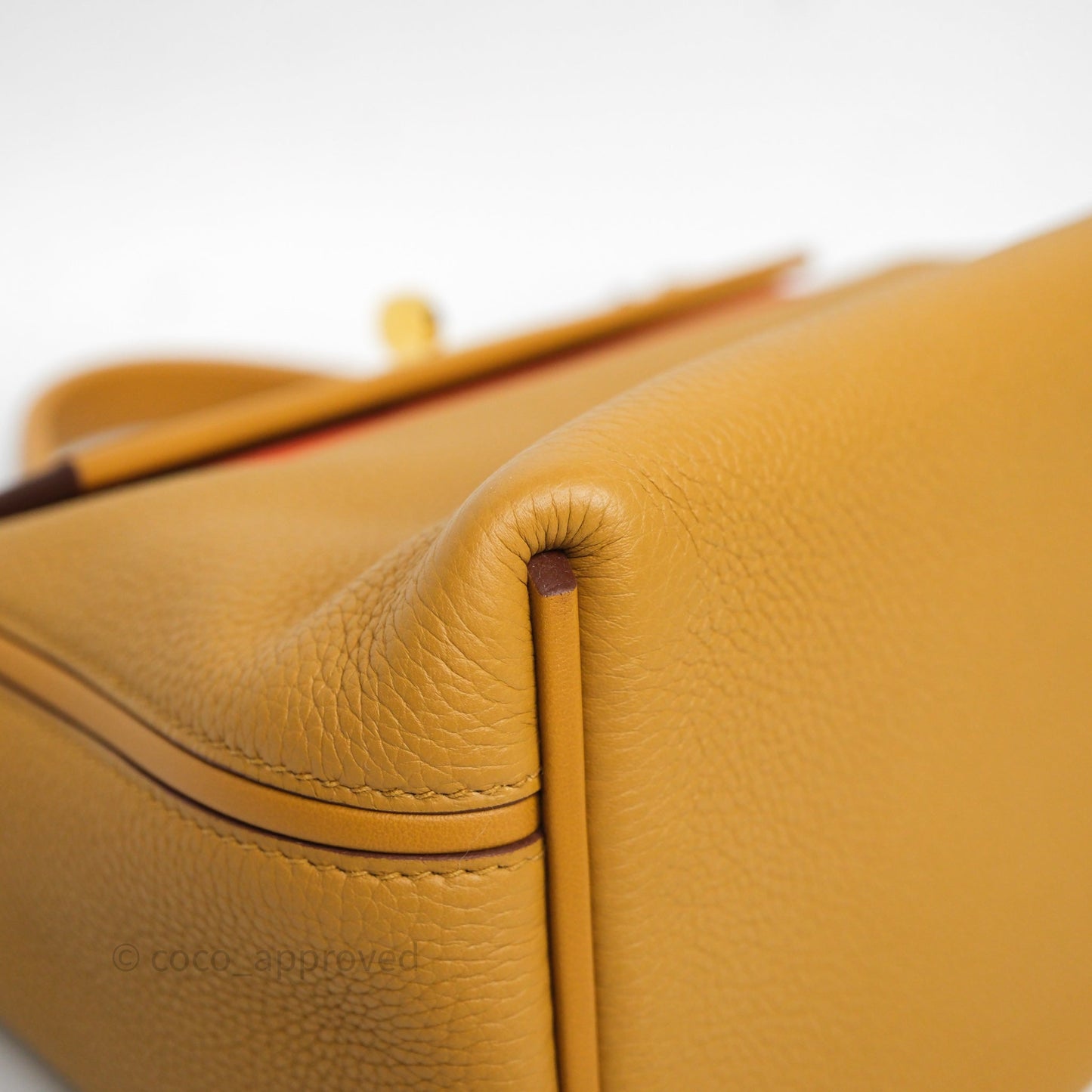 Hermès 24/24 29 Sesame 2S/ Terre Battue R1 Clemence/ Swift Gold Hardware
