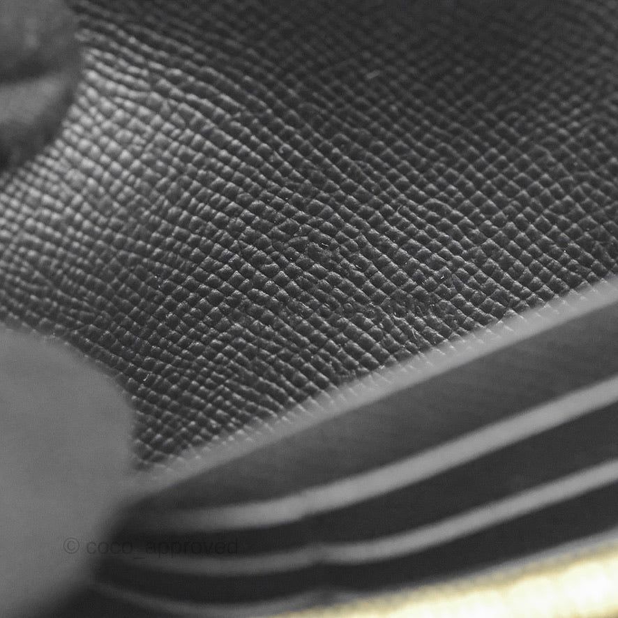 Hermès Constance Long To Go Wallet Black Epsom Gold Hardware