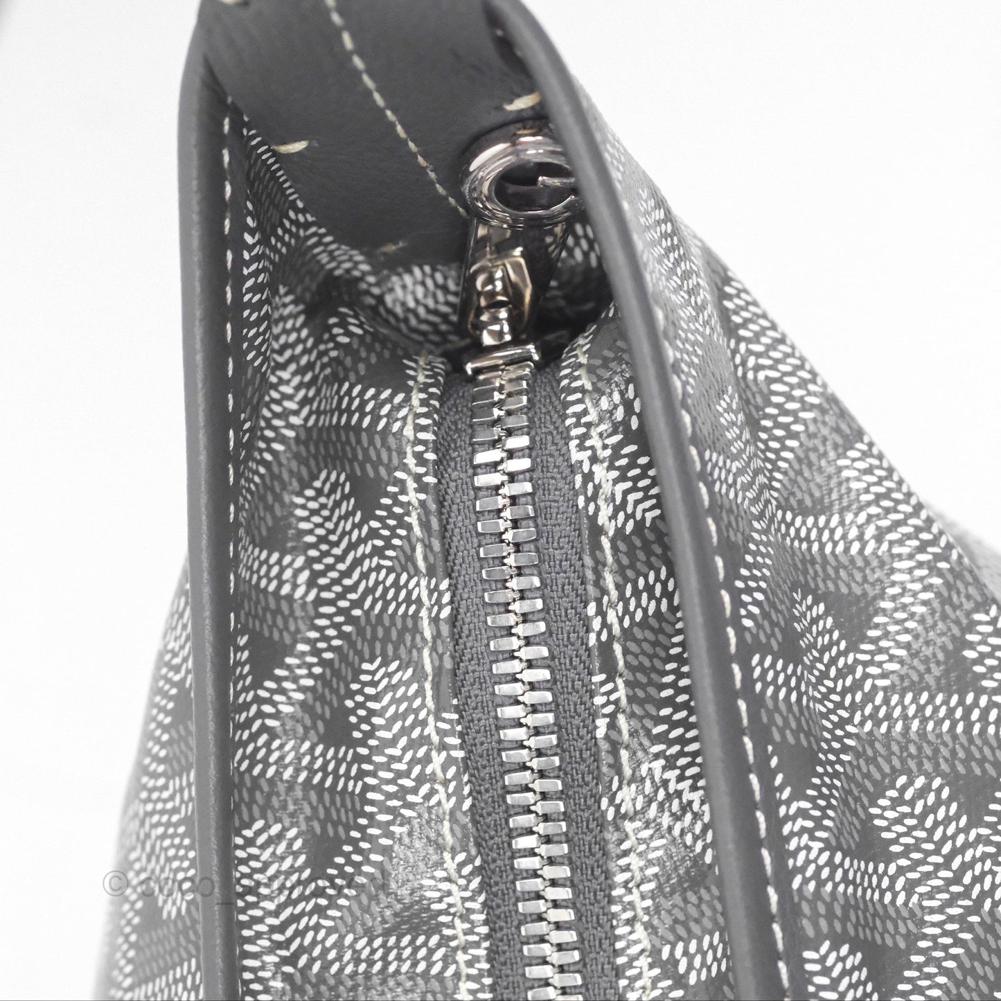 Goyard Bohème Hobo Bag Grey Goyardine Canvas