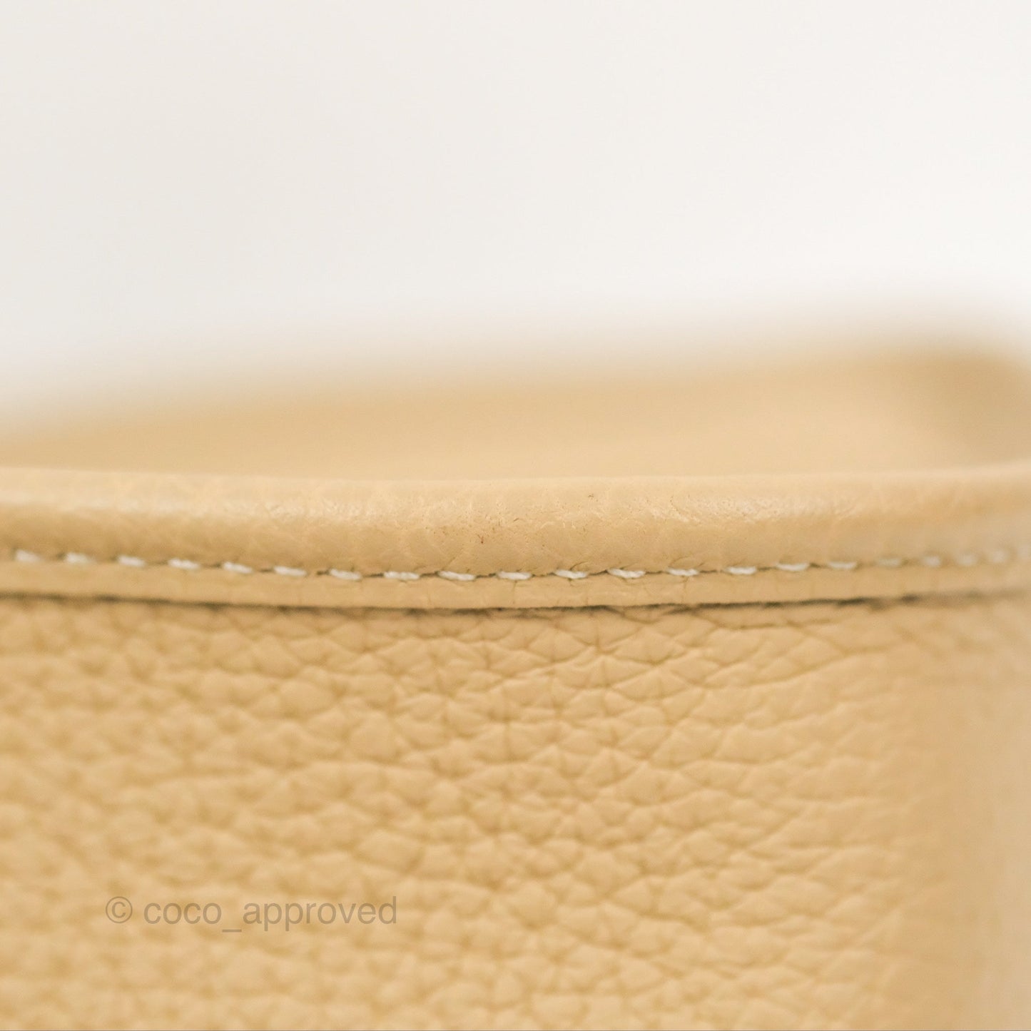Hermès Mini Evelyne 16 Trench Clemence Palladium Hardware