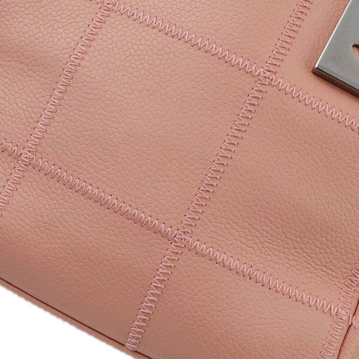 Chanel Pink Caviar Choco Bar Handbag