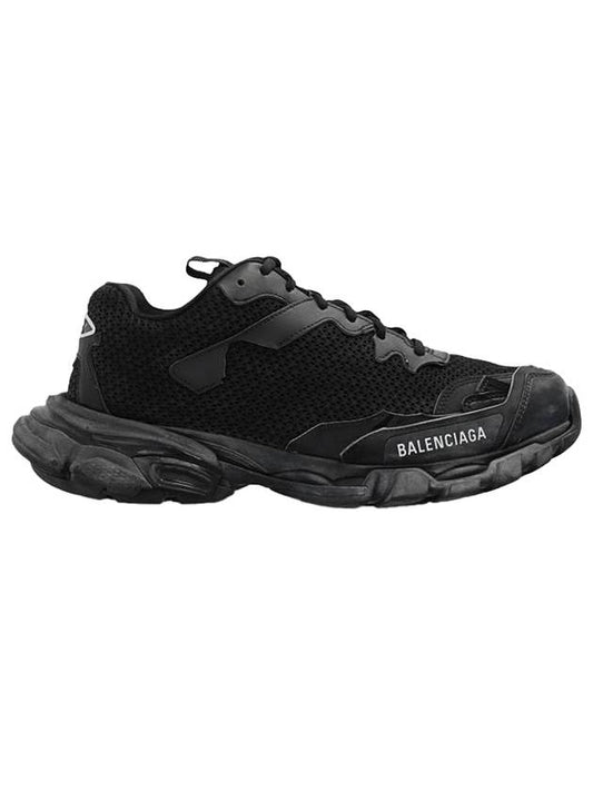 Luxury Balenciaga Track 3 Low-Top Sneakers Black