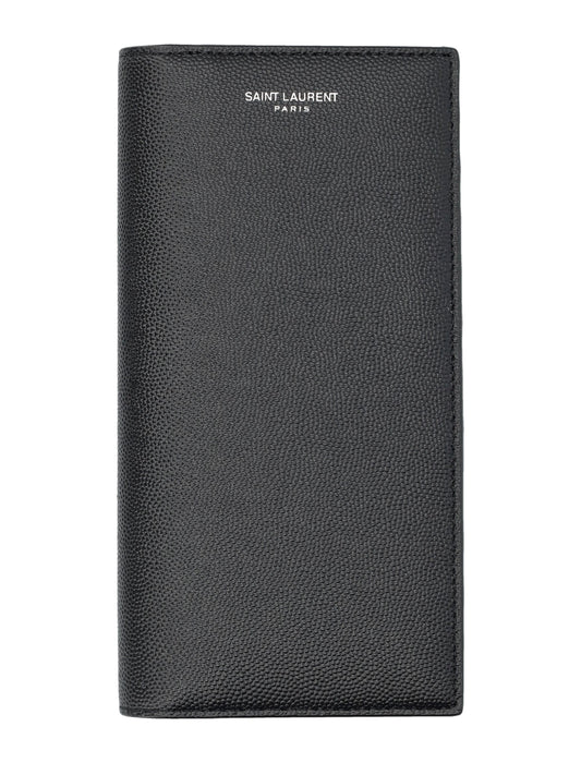 Luxury Saint Laurent Men's Continental Wallet in Black | 24A396308BTY0N Color 1000