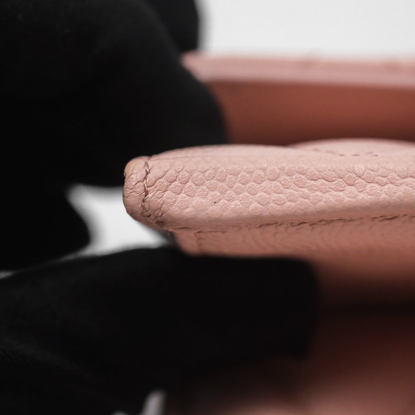 Chanel Quilted Small Classic Flap Trifold Wallet Pink Caviar Gold Hardware