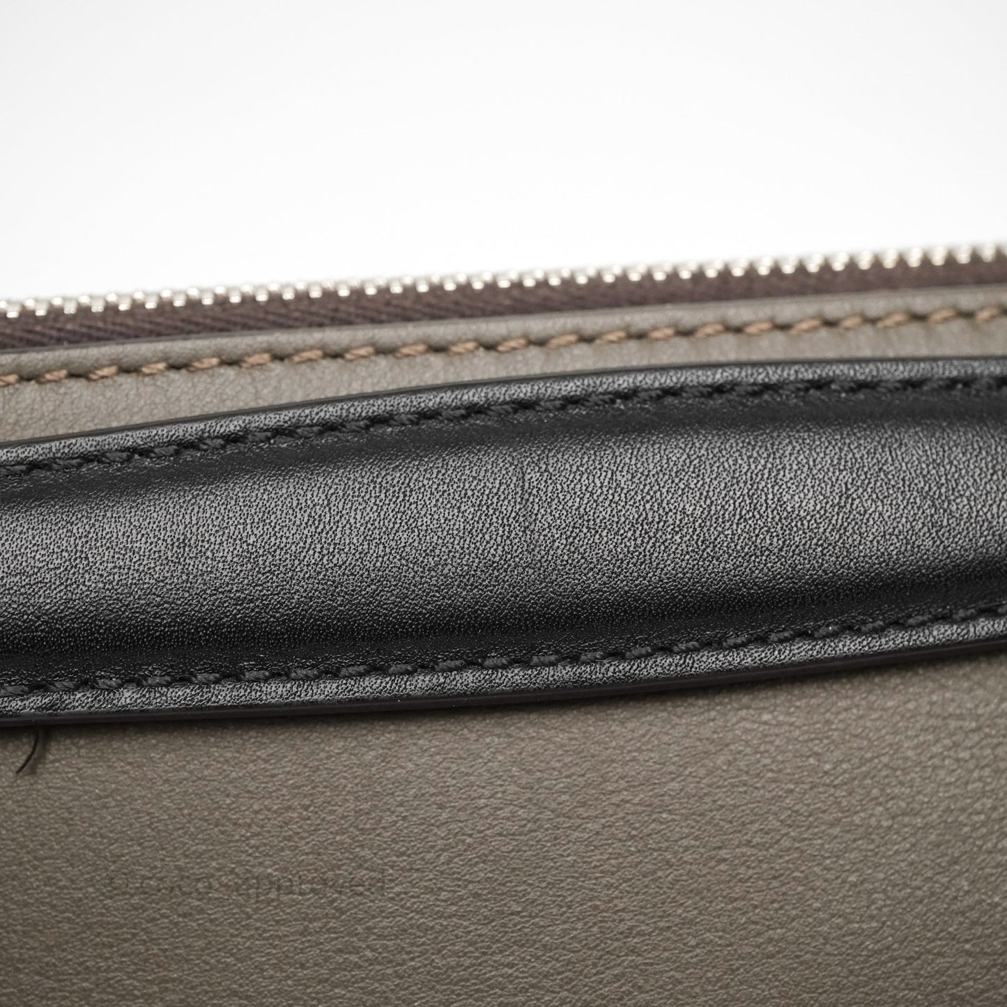 Fendi By The Way Medium Leather Satchel Dark Grey Bag