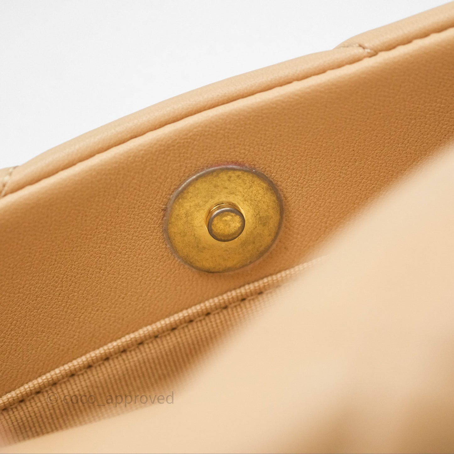 Chanel 19 Small Beige Mixed Hardware