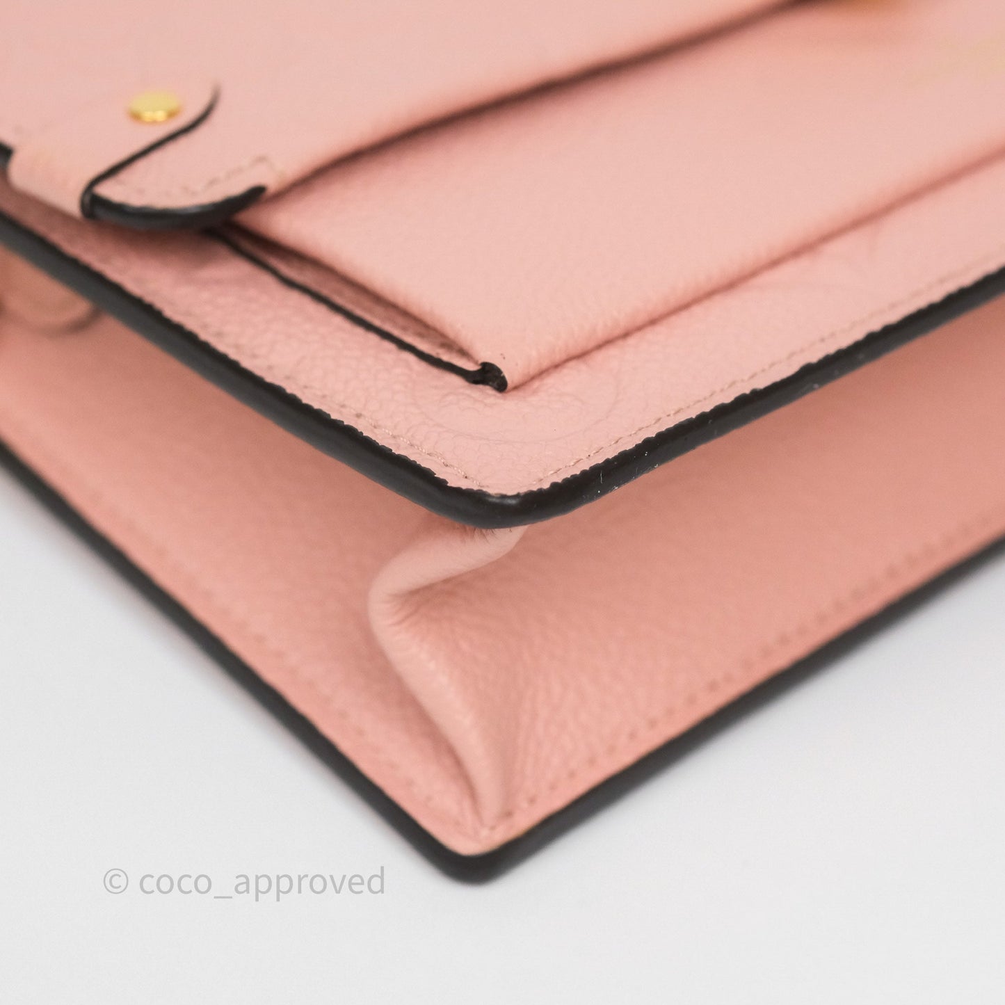 Louis Vuitton Vavin Chain Wallet Rose Poudre Empreinte Monogram