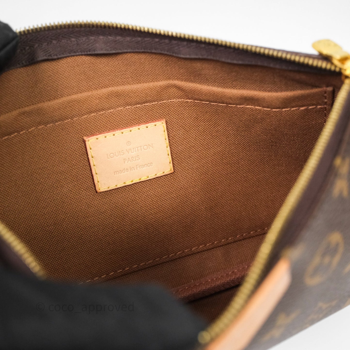 Louis Vuitton Multi Pochette Accessories Khaki Monogram Canvas