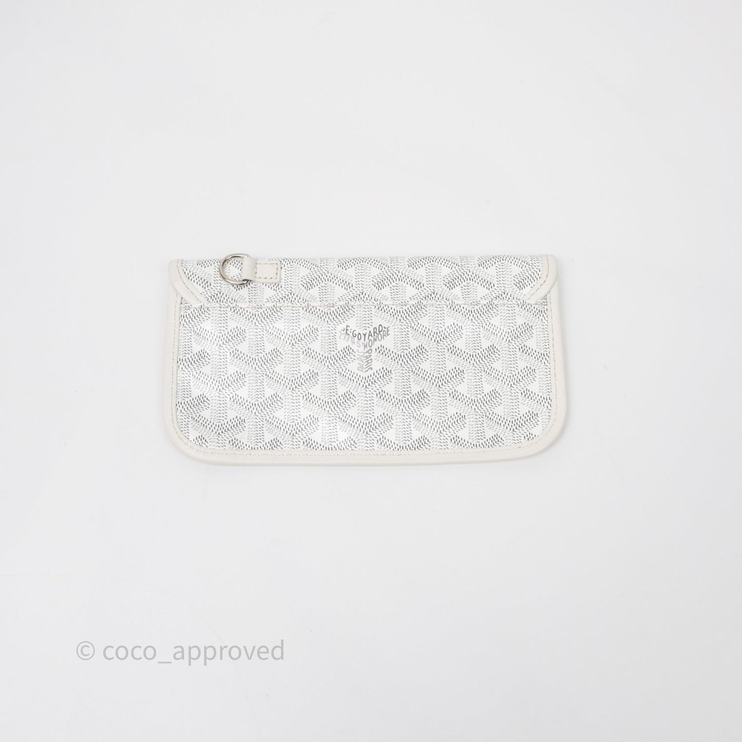 Goyard Bohème Hobo Bag PM White Goyardine Canvas