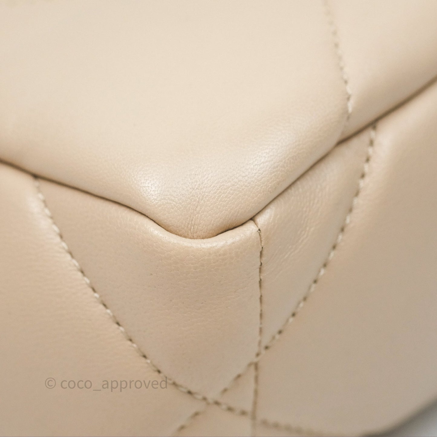 Chanel 19 Small Beige Mixed Hardware
