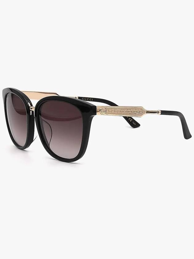 Luxury Gucci Trending 2025 Eyewear Women's Square Sunglasses Black