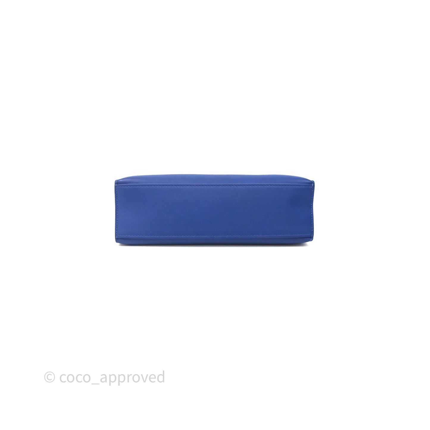 Hermès Kelly Pochette Clutch Electric Blue Swift Gold Hardware