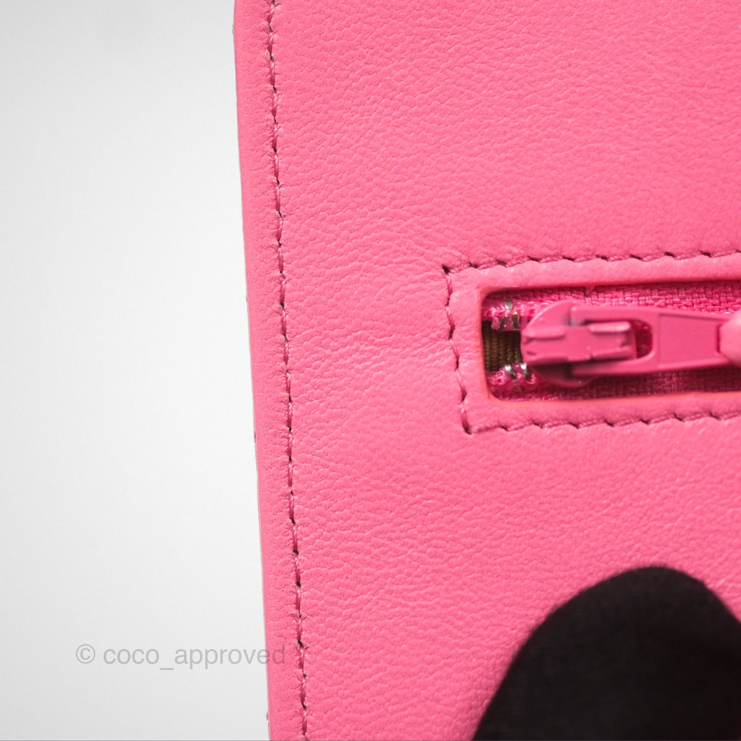 Chanel Quilted Pearl Crush Wallet on Chain WOC Pink Lambskin Aged Gold Hardware