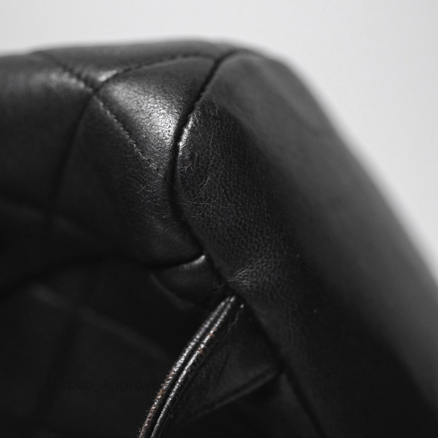 Chanel Vintage CC Duma Backpack Black Lambskin 24K Gold Hardware