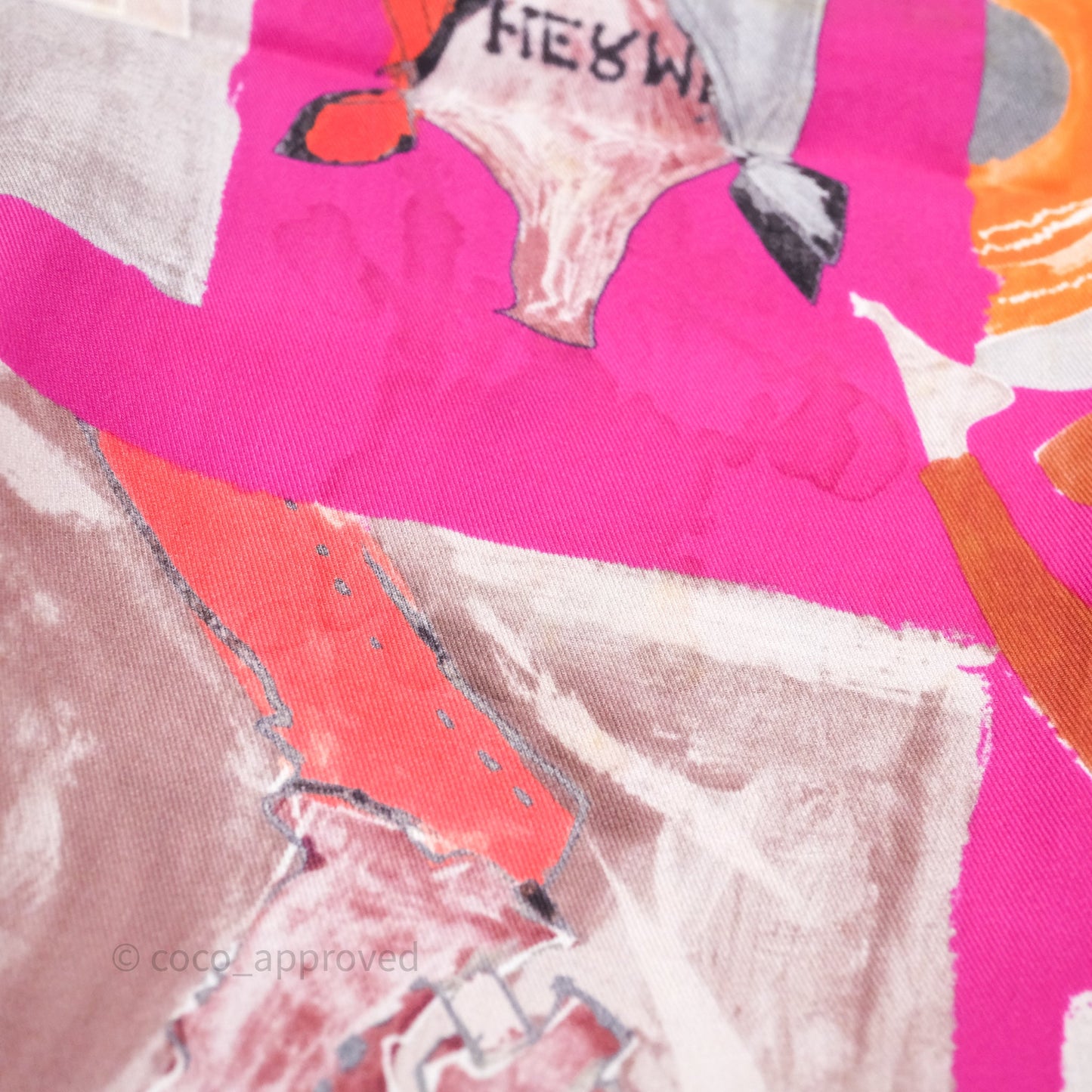 Hermès J´aime Mon Carré Silk Scarf 70