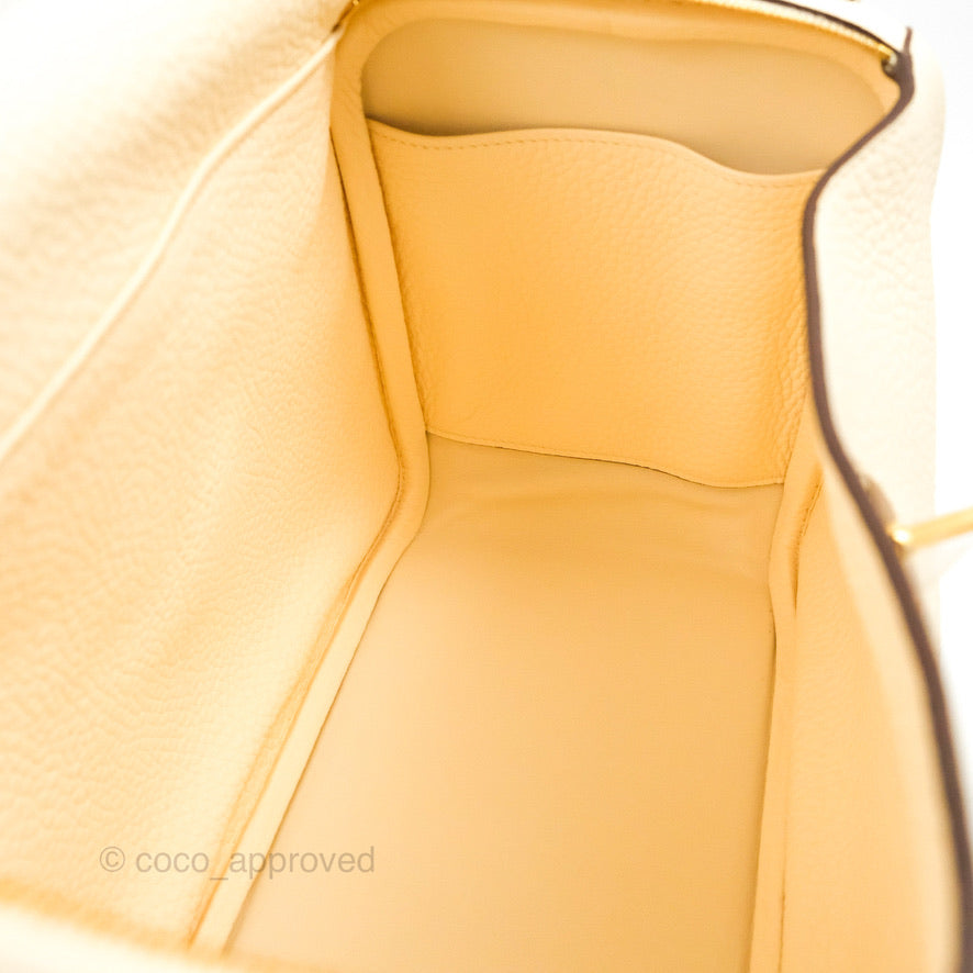 Hermès Lindy 26 Nata Clemence Gold Hardware