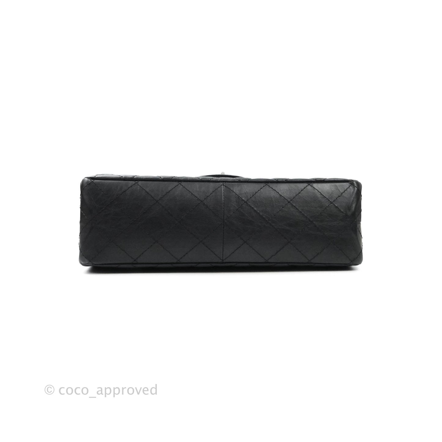 Chanel Reissue Quilted Aged Calfskin Black Aged Ruthenium Hardware 227