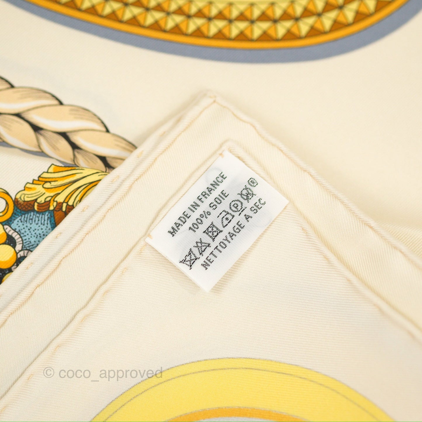 Hermès Grand Apparat Forever Scarf 90