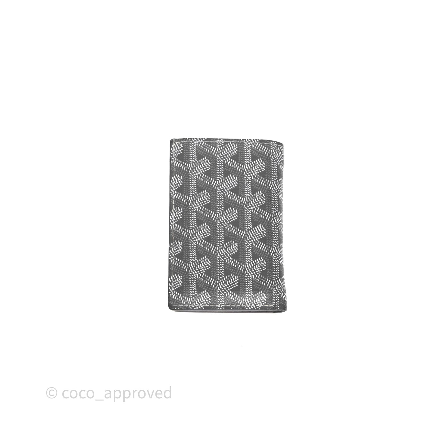 Goyard Saint Pierre Card Wallet Grey Goyardine